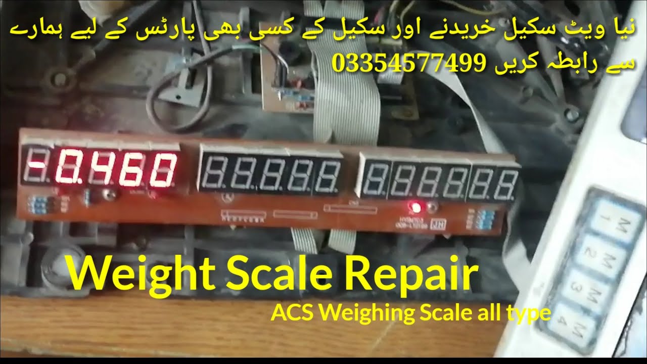 Weight Scale Repair all Problem by Care International Scale