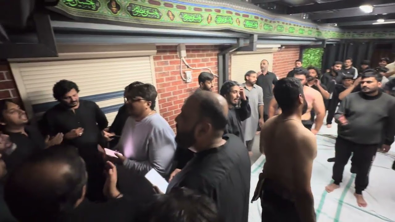 AGHAAZ HO RAHA HY KARBAL KI KAHANI KA… Matamdari at ZAMIN Shah Residence in Melbourne 