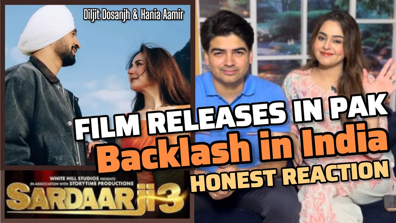 Sardaarji 3 In Pakistan Reaction | Hania Aamir with Diljit Dosanjh Cancelled in India? | Ameer Nisma