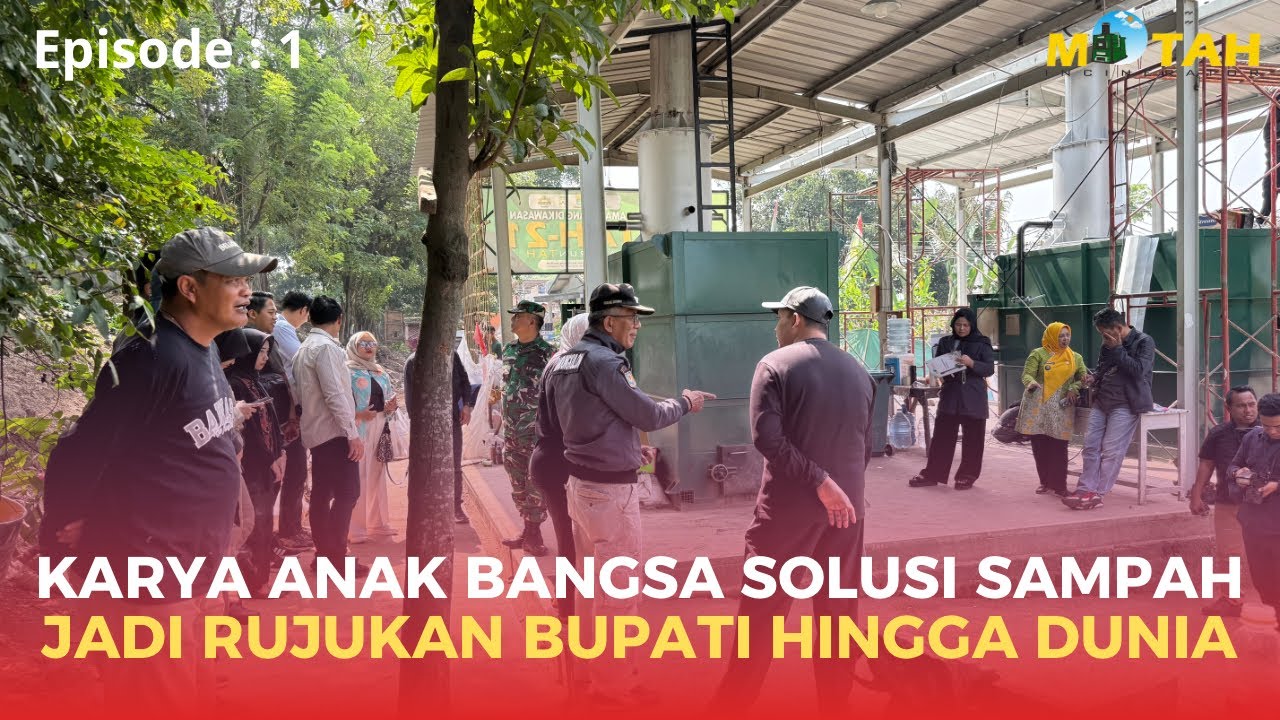 INDONESIA PUNYA!! MOTAH MENJADI RUJUKAN BUPATI HINGGA DUNIA ATASI SAMPAH. #trending