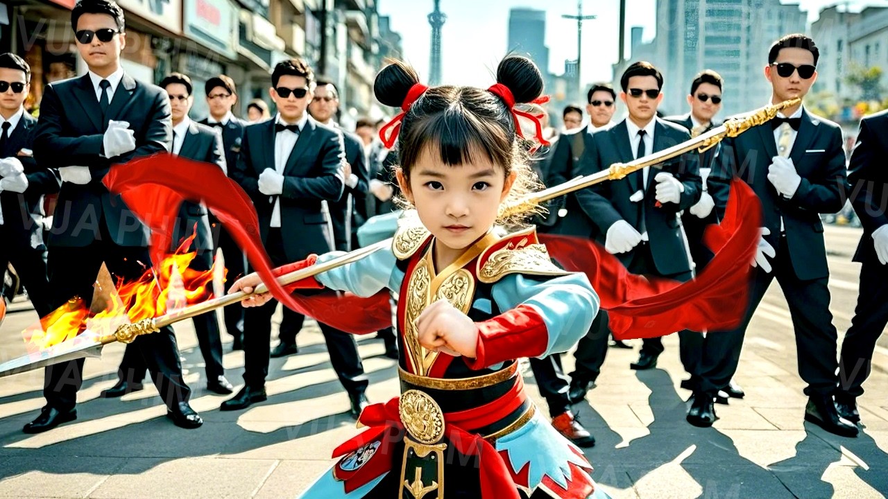 Bé Gái Có Võ Công Siêu Phàm Đập Đám Côn Đồ Què Giò Cứu Nữ Tổng Tài Về Làm Vợ Cho Cha Chiến Thần