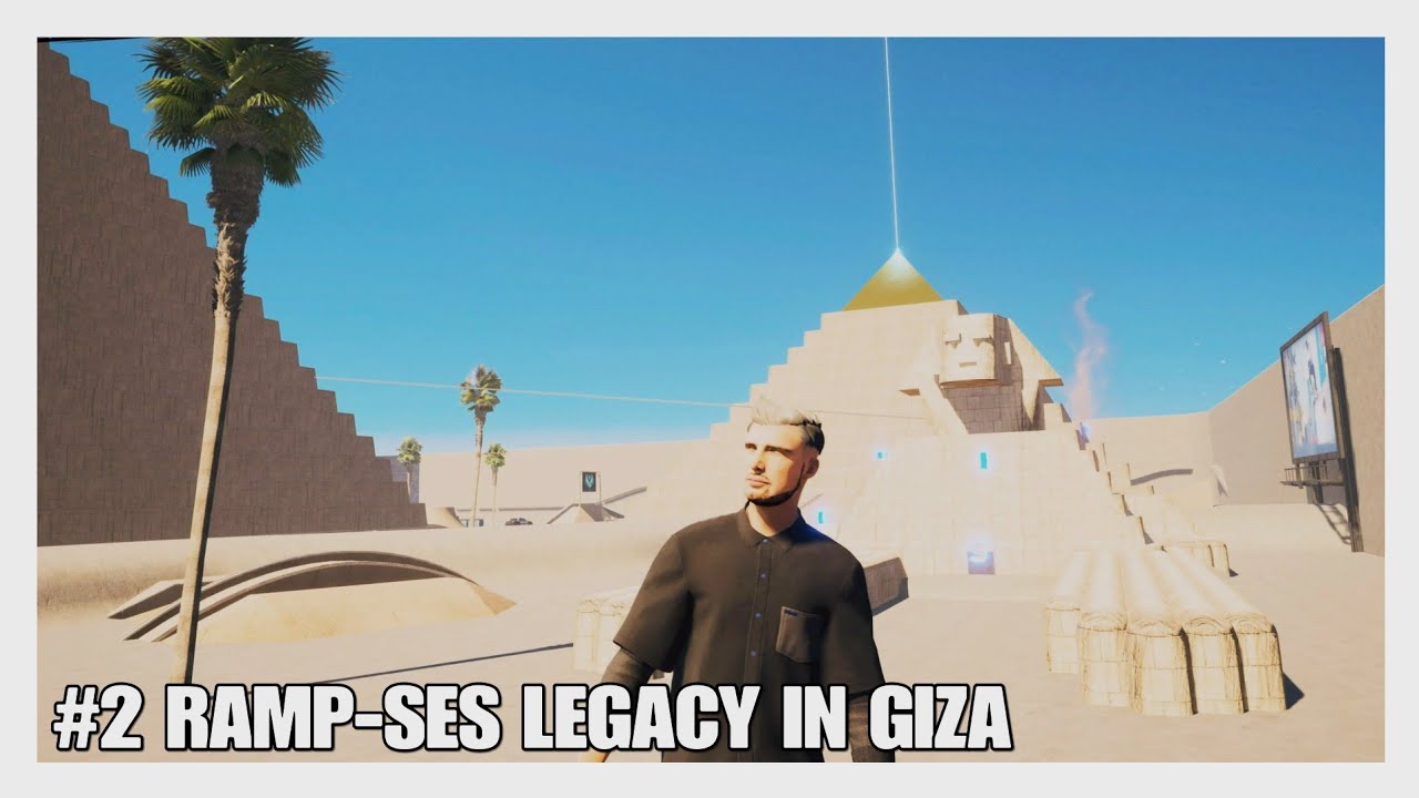 #2 RAMP-SES LEGACY IN GIZA in Tony Hawk's Pro Skater 3+4 (my custom park)