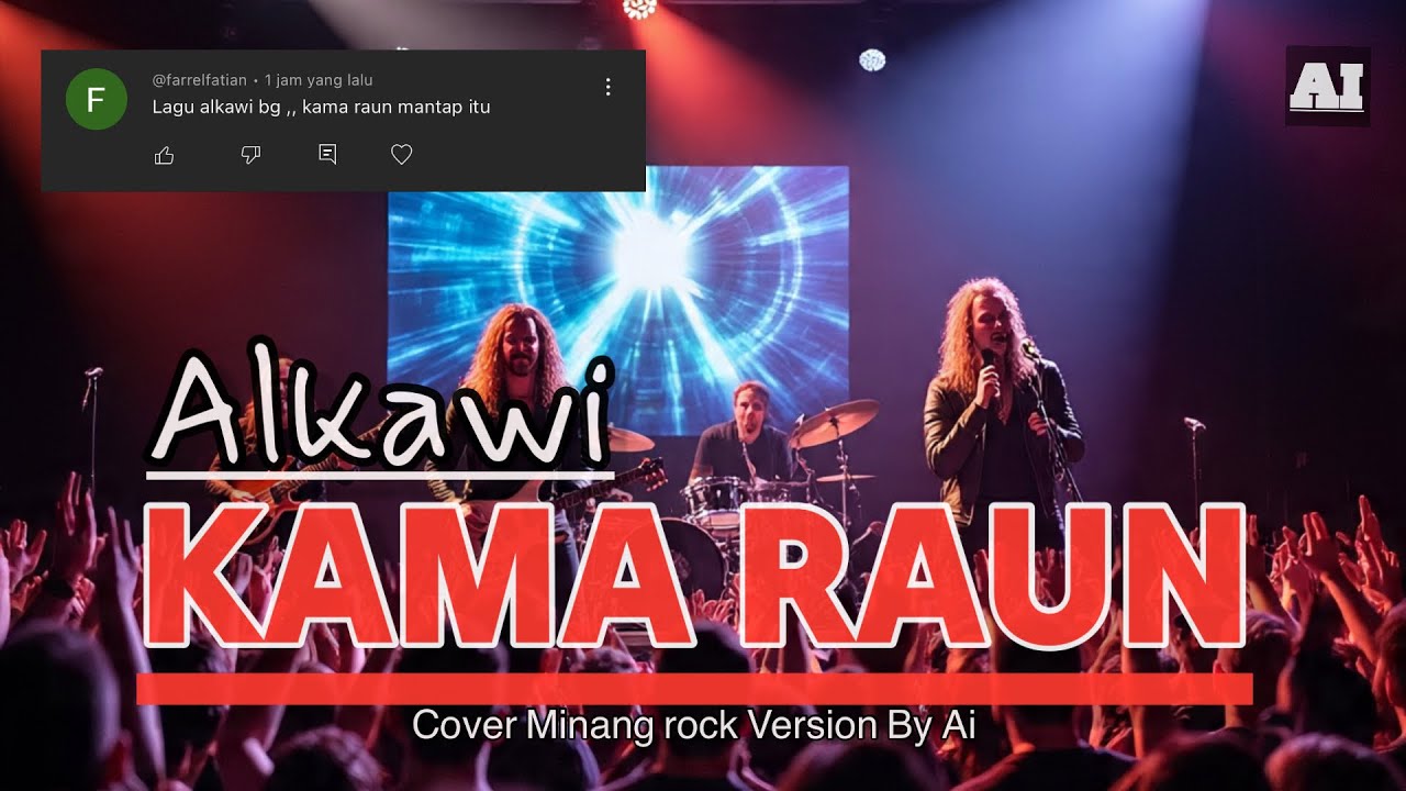 KAMA RAUN ( Alkawi ) - Cover Rock Version By Ai 