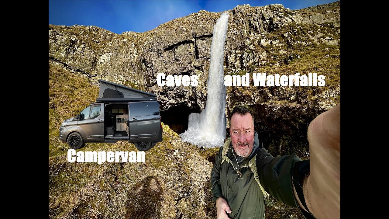 Van Life Uk, In search of Caves and Waterfalls.