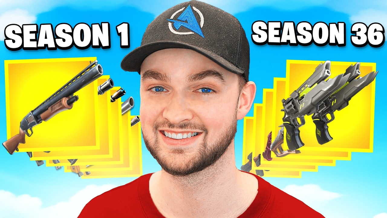 I Ranked the BEST Weapon from EVERY Fortnite Season!