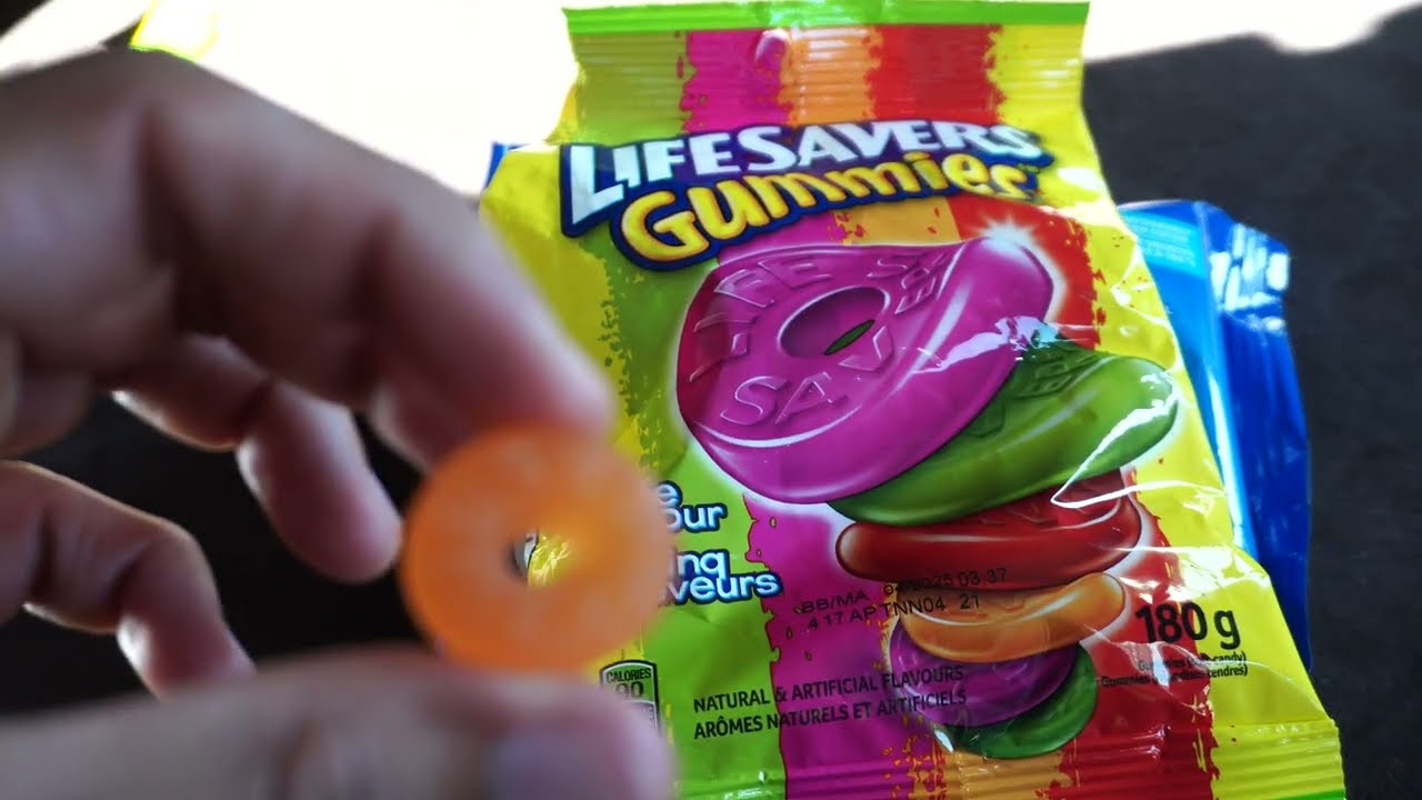Eating Life Savers Gummies ASMR