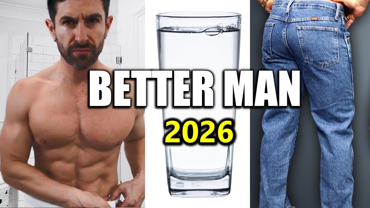 26 Stupidly Simple Ways to be a BETTER MAN in 2026
