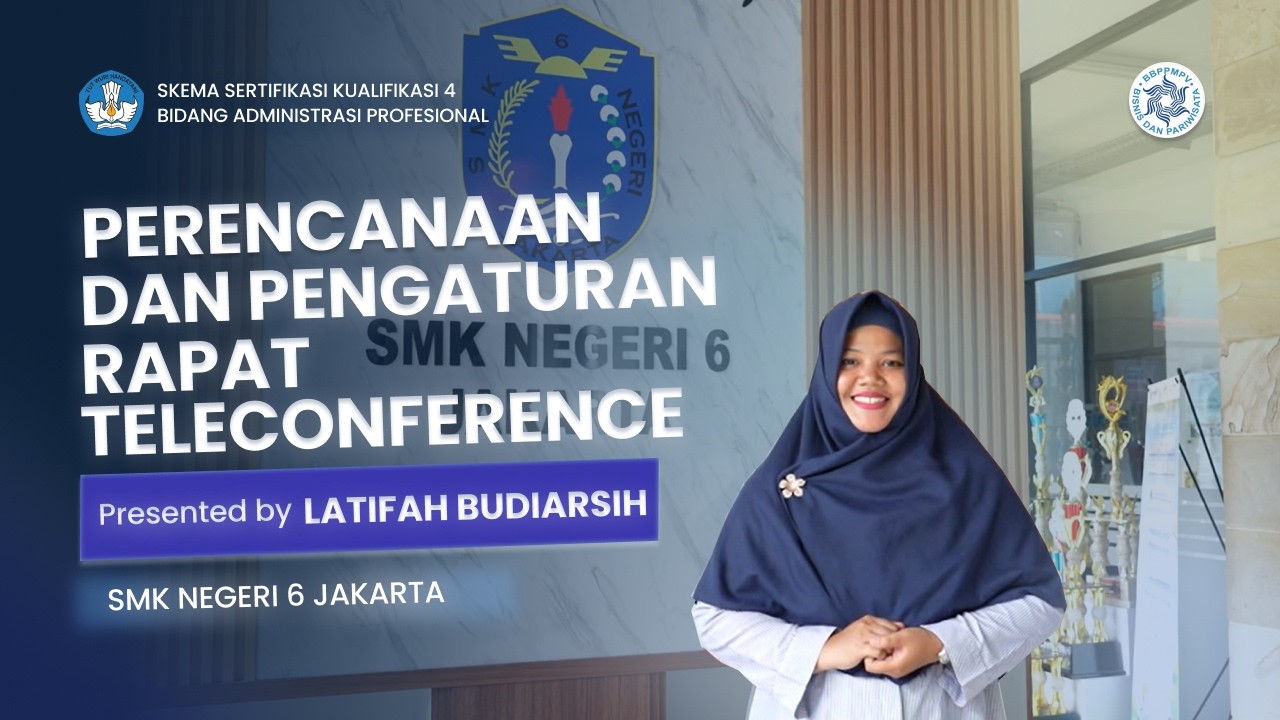 3. LATIFAH BUDIARSIH - PERENCANAAN DAN PENGATURAN RAPAT TELECONFERENCE - UPRE BBPPMPV BISPAR 2026