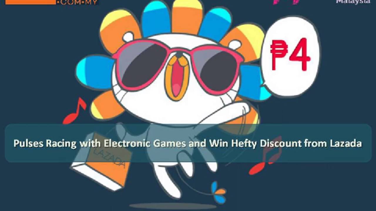 Pulses Racing with Electronic Games and Win Hefty Discount from Lazada