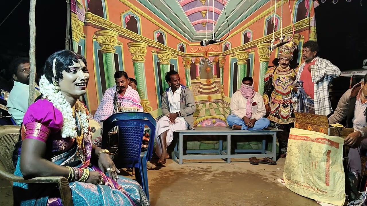 Chenchu natakam 16 చెంచు నాటకం 👌 ఆదిలక్ష్మి రవితేజ నరసింహ స్వామి రామచంద్ర @mallikarjunanaidu316 