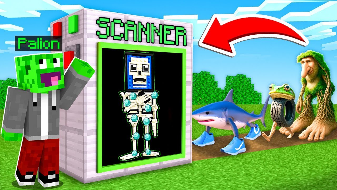 UŻYWAM SKANER żeby ODKRYĆ SEKRETY BRAINROTÓW w Minecraft!