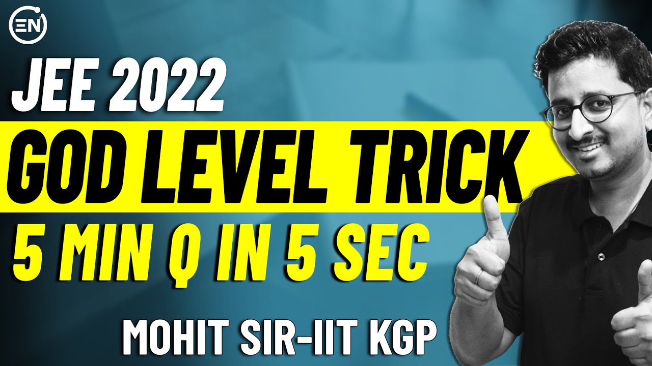 JEE Main 2026: 5 Min questions in 5 sec 🔥🔥🔥 | Tricks to Solve Physics Question | Mohit Sir | Eduniti