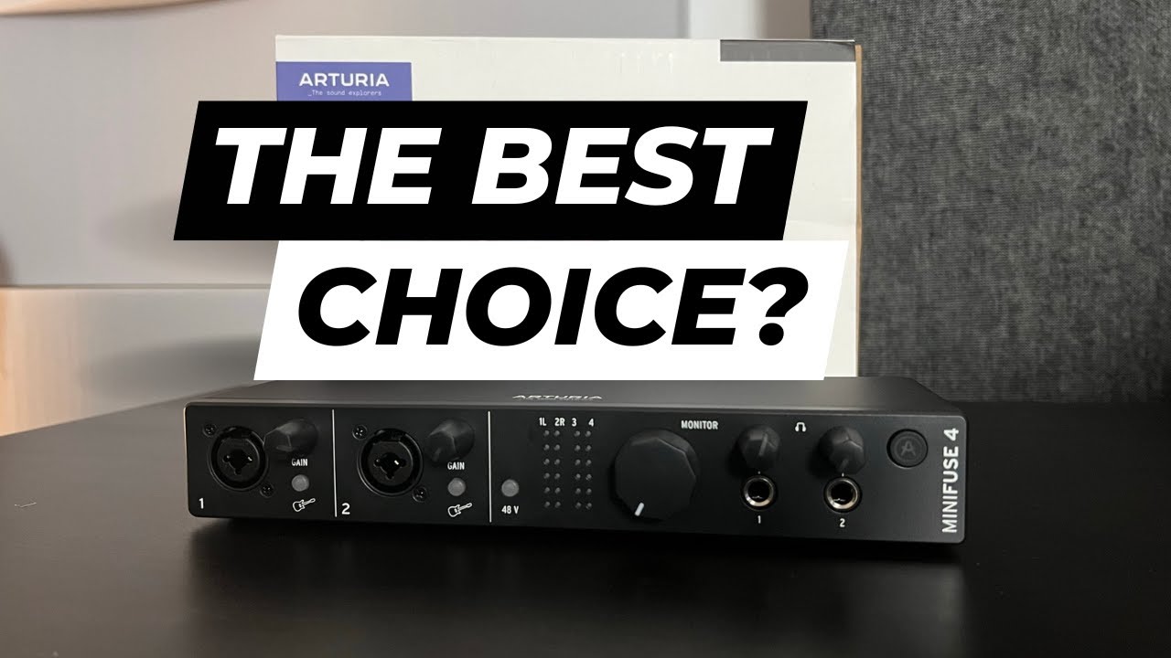 ARTURIA MINIFUSE 4 Audio Interface - The BEST choice?