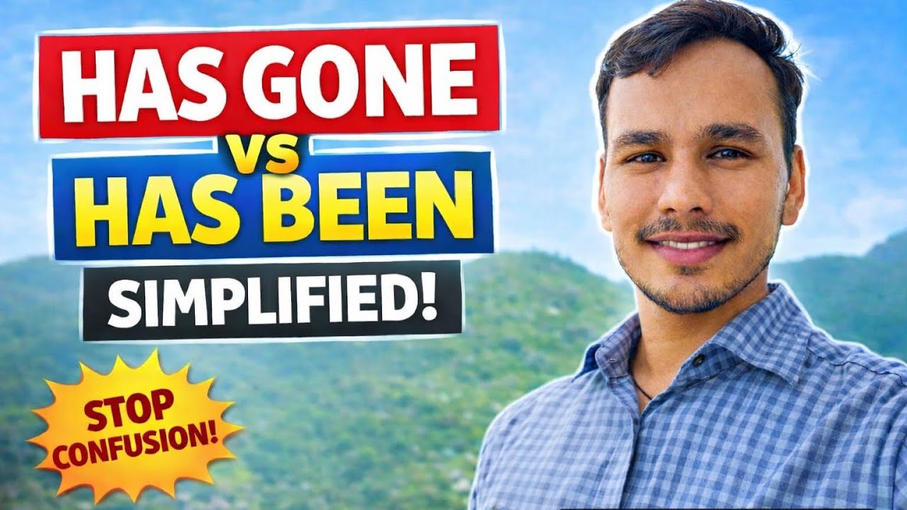 Has Gone vs Has Been | Clear Difference with Easy Examples | English Grammar | Robin Classes