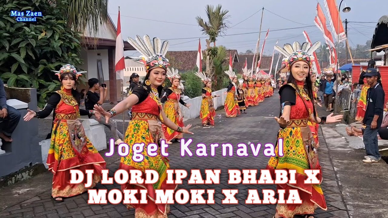 Joget Karnaval dj lord ipan bhabi x moki moki x aria di karnaval Ngantru Ngantang.