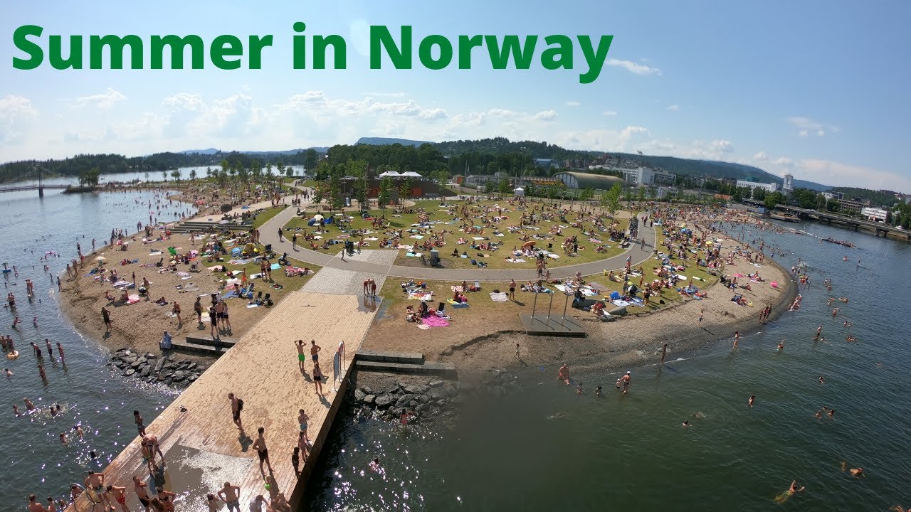 Summer in Norway | Beautiful location with lot of activities | Sandvika