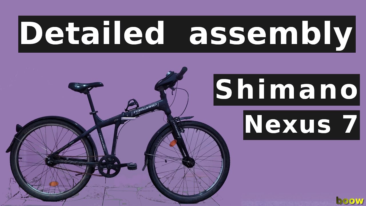Detailed assembly - Shimano Nexus 7