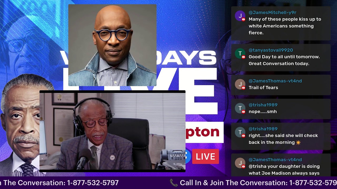 Weekdays Live with Rev. Al Sharpton | Keepin It Real Radio Show