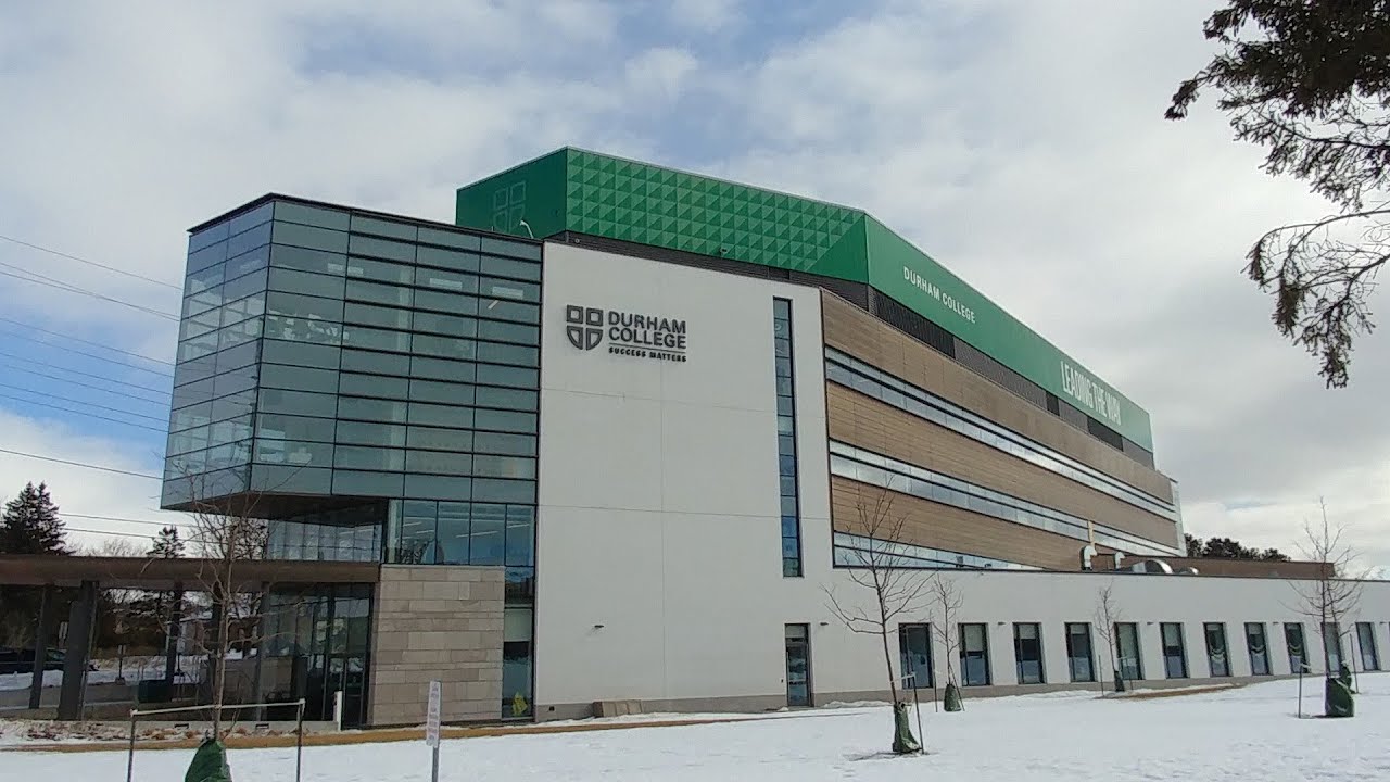 [4K] 🇨🇦 OTU | Ontario Tech University & Durham College Campus Walking Tour | Oshawa Ontario Canada