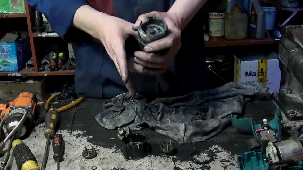 Шуруповерт Makita 6337D редуктор стал как новый