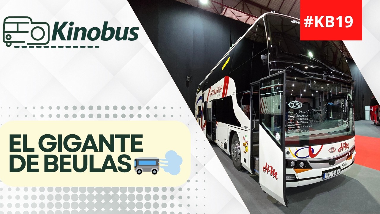 Así es por dentro el Beulas Jewel de dos pisos | Expobus Silleda 2025 #KB19