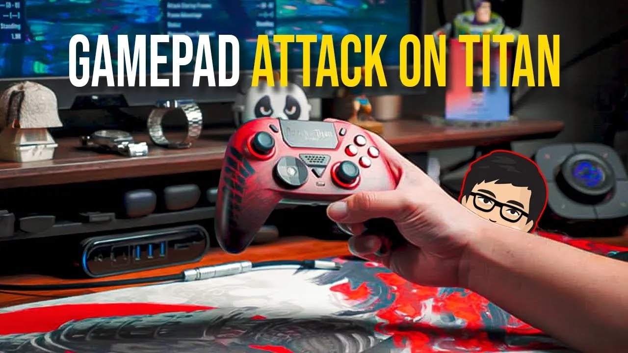 Gamepad Khusus Pecinta Attack on Titan! | Rexus Gladius GX450 Attack on Titan