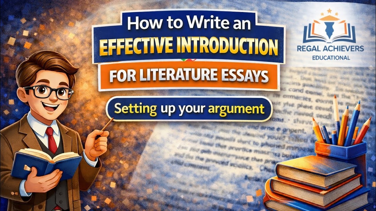 WRITTING AN EFFECTIVE INTRODUCTION FOR LITERATURE ESSAY