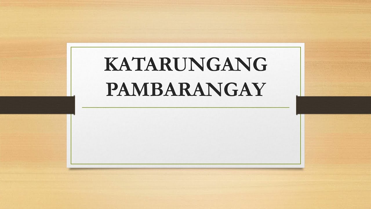 DISPUTE RESOLUTION (KATARUNGANG PAMBARANGAY) II  Thedz tv01