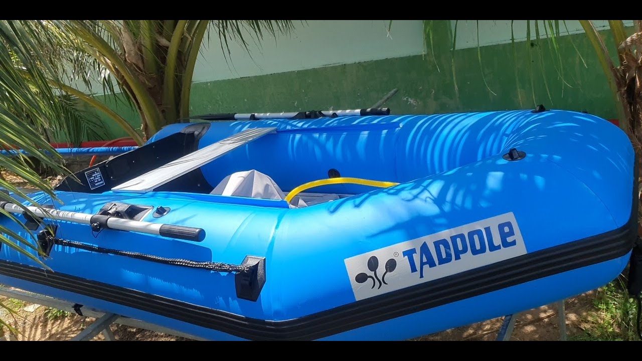 Thuyền bơm hơi | Hướng dẫn bơm thuyền Tadpole MD270