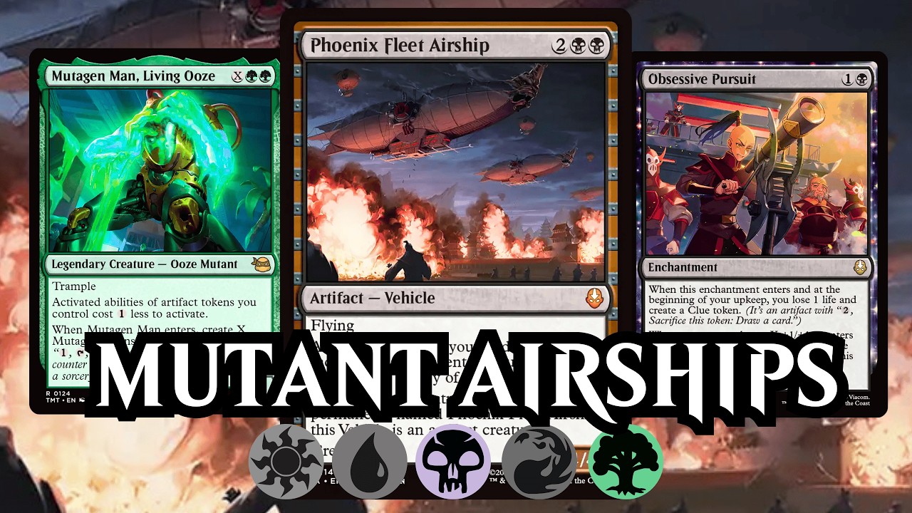 Mutagen Man Makes MASSIVE Airship Piles | MTG Arena Standard Golgari
