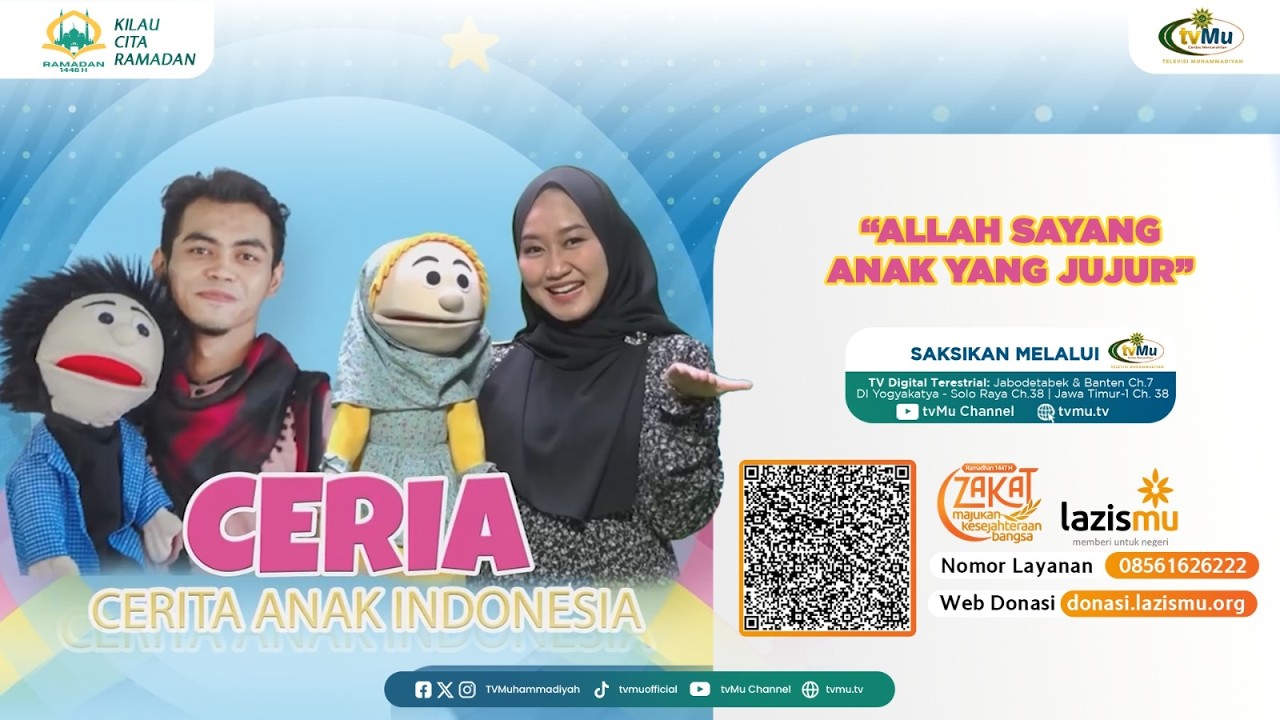 ALLAH SAYANG ANAK YANG JUJUR || CERIA
