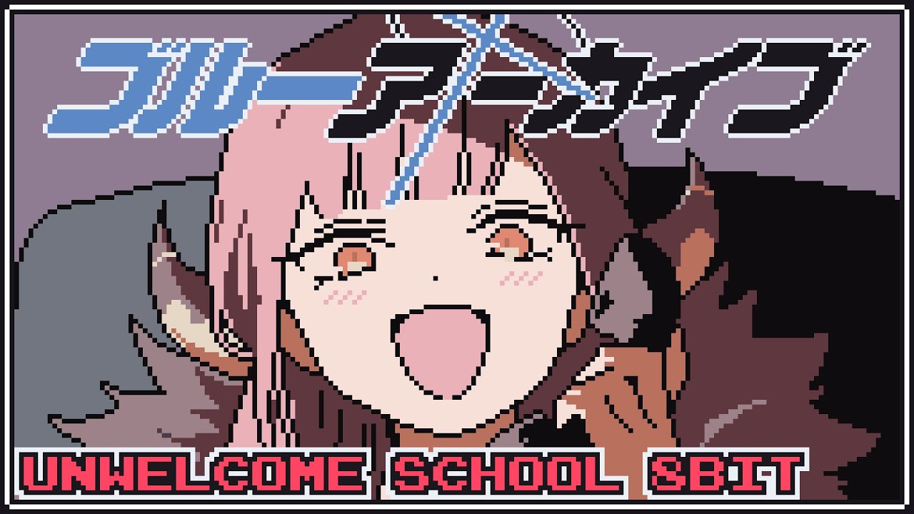 【ファミコン風】Unwelcome School - ブルーアーカイブ [ FamiTracker 2A03 ]