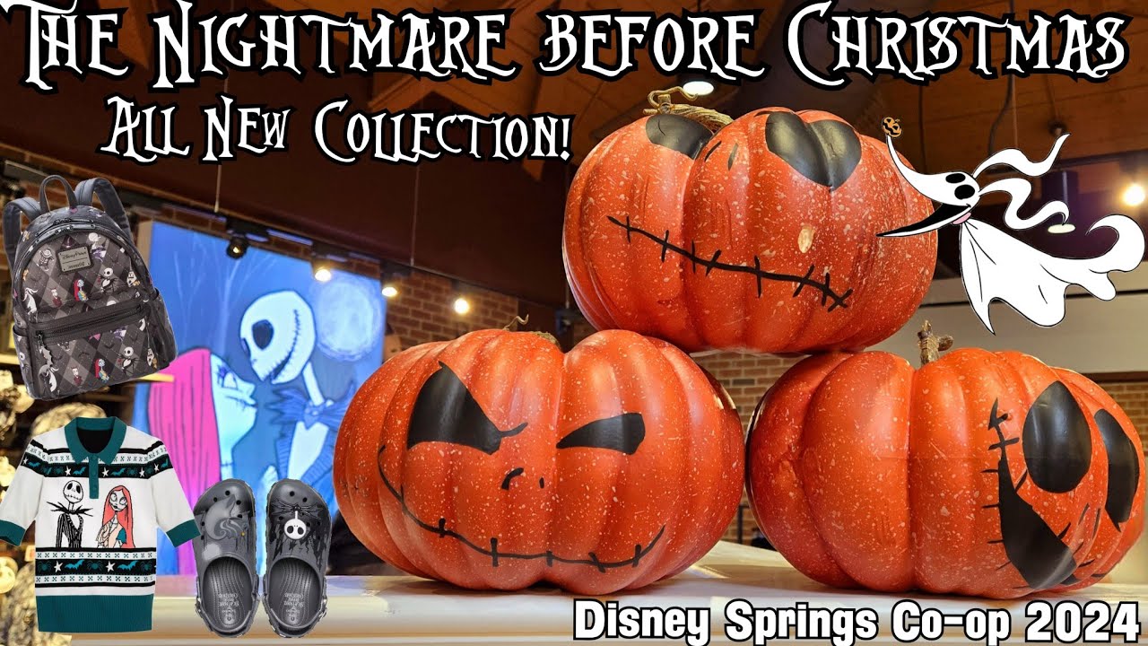 NEW ARRIVALS! Walt Disney World 2024 | The Nightmare Before Christmas Collection