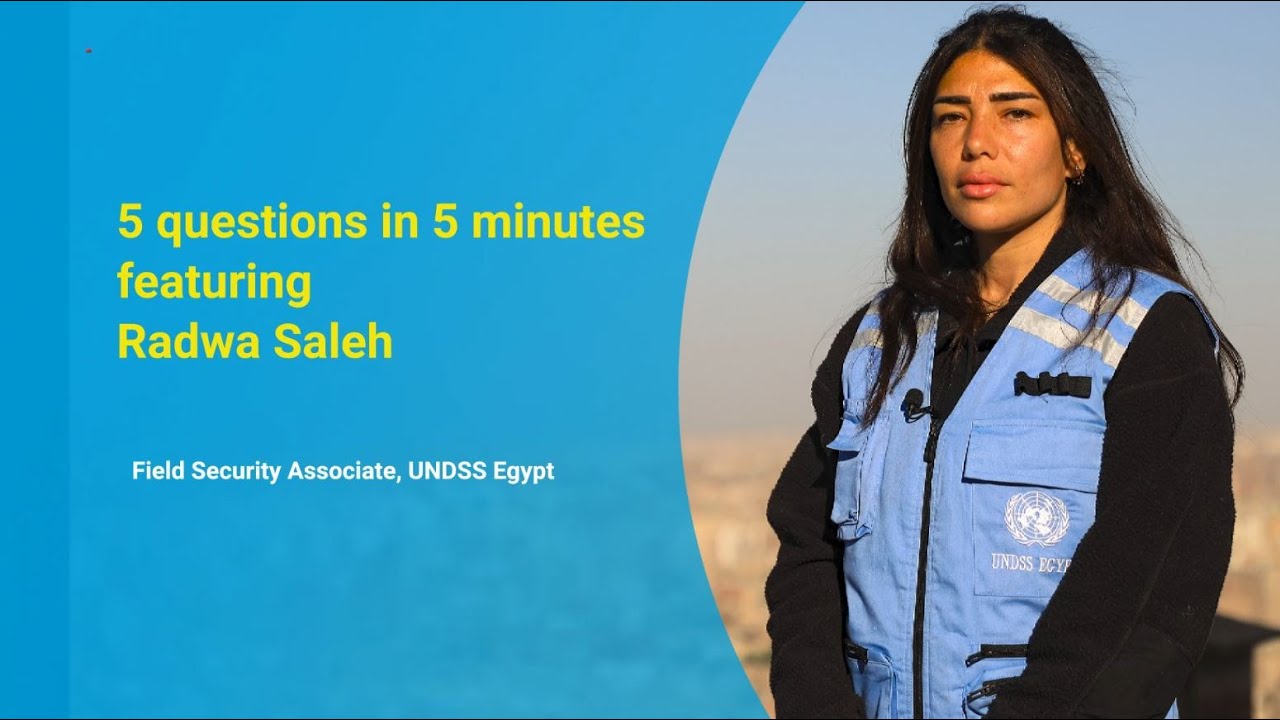 5 Questions in 5 minutes with Radwa Saleh