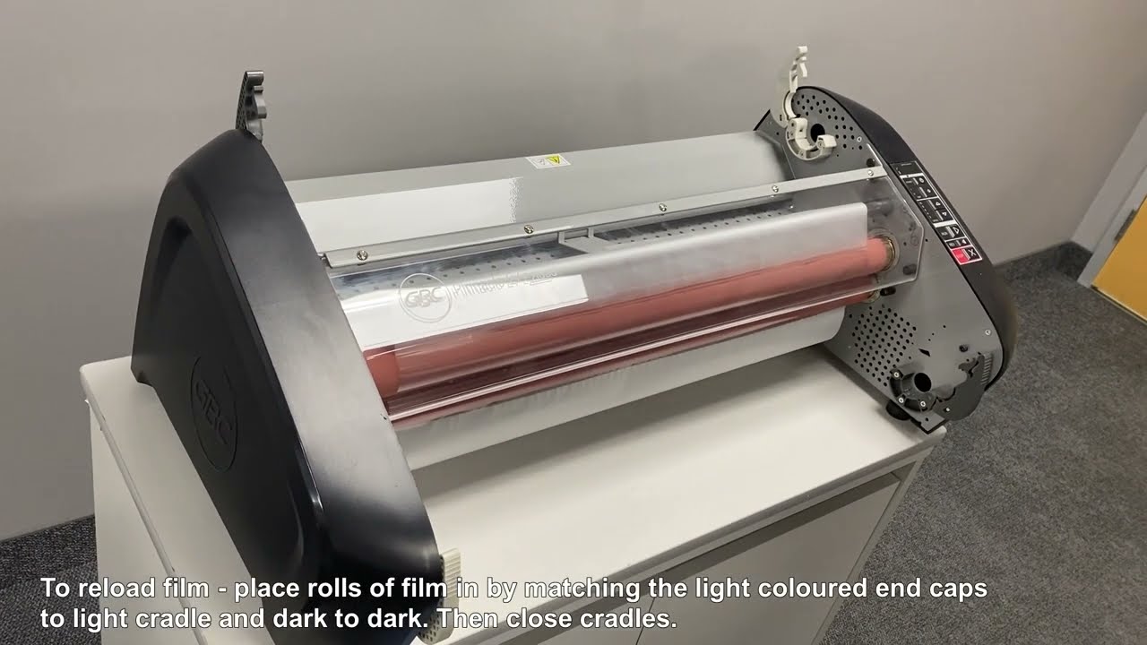 How to Change Film on a GBC Pinnacle Lamination Machine