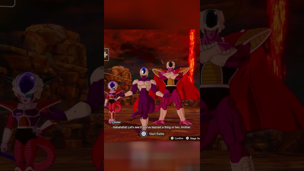 Special Interaction between Frieza, Cooler, and King Cold #sparkingzero