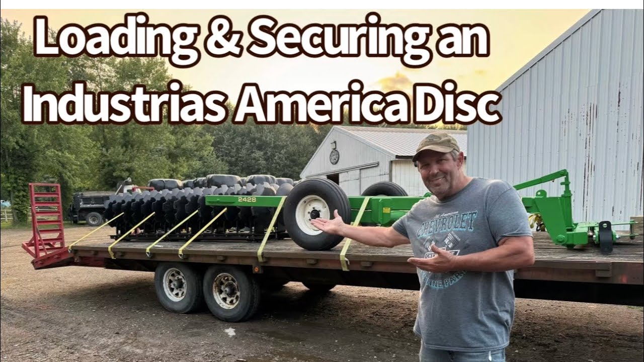 Tips and Tricks on How to Load and Secure an Industrias America Disc on a Trailer