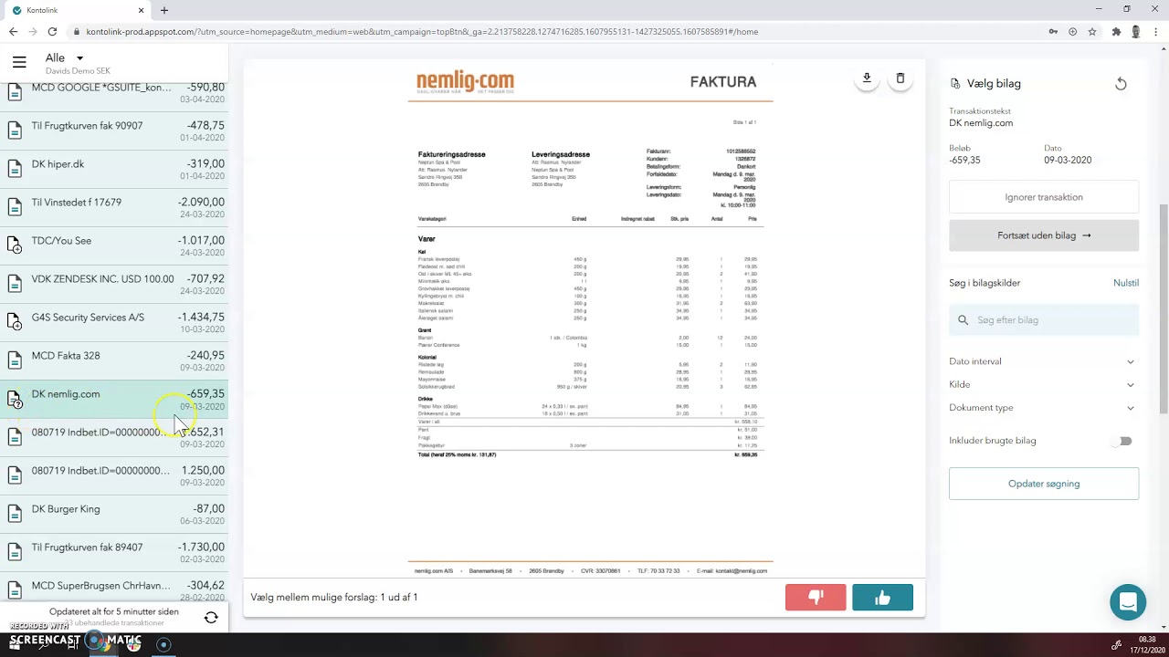 Arbejd effektivt i Kontolink fra PC