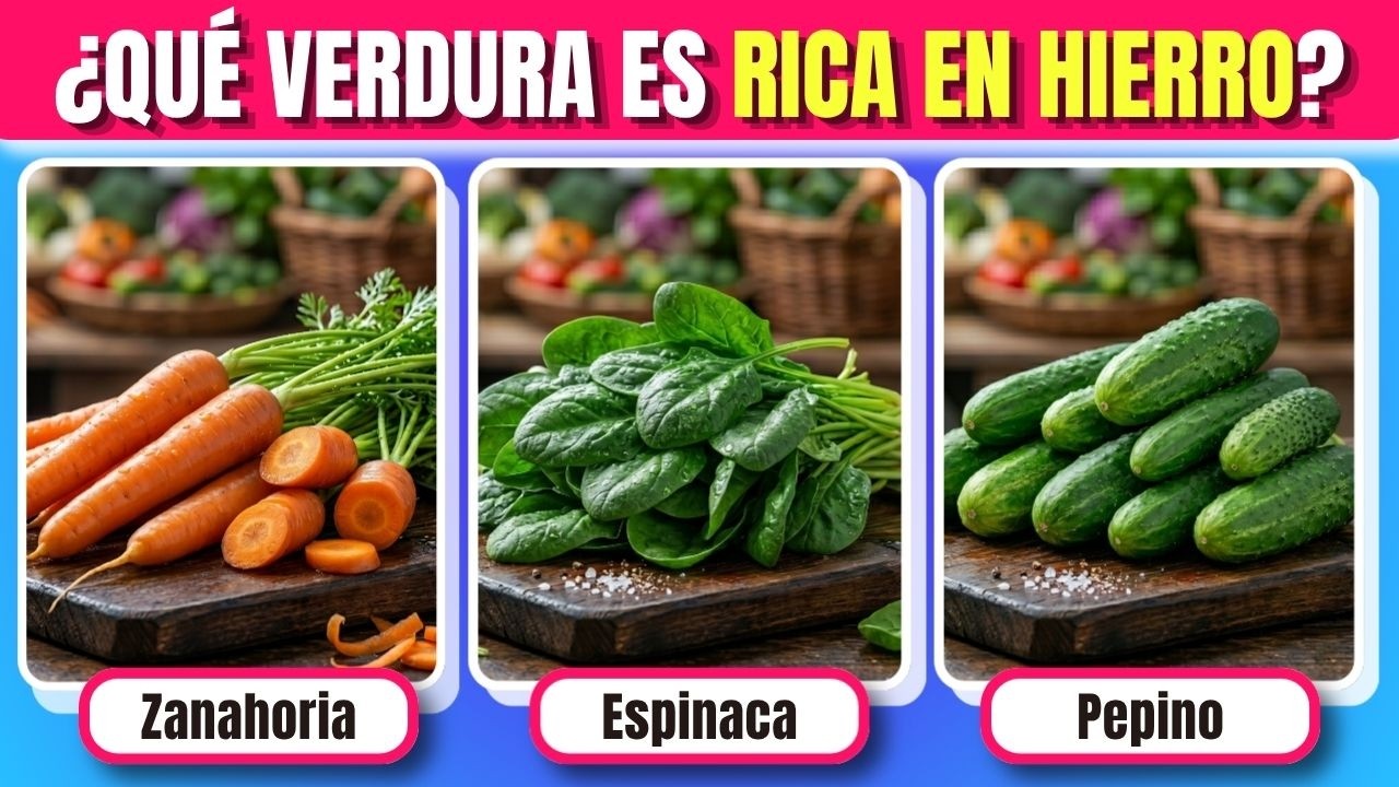 ¿Es Fruta o Verdura? El Quiz que engaña a tu cerebro 30 Preguntas
