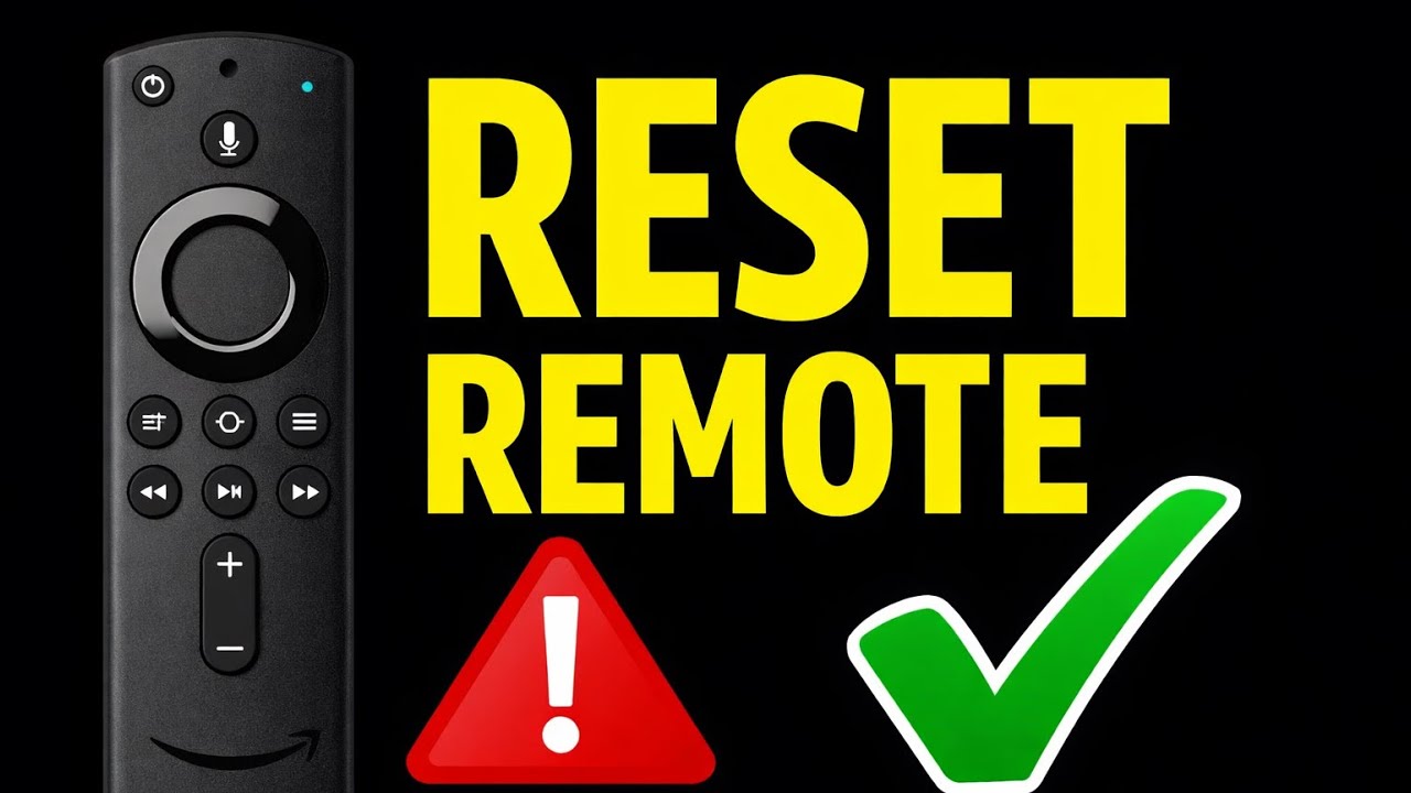 How to Reset Firestick Remote