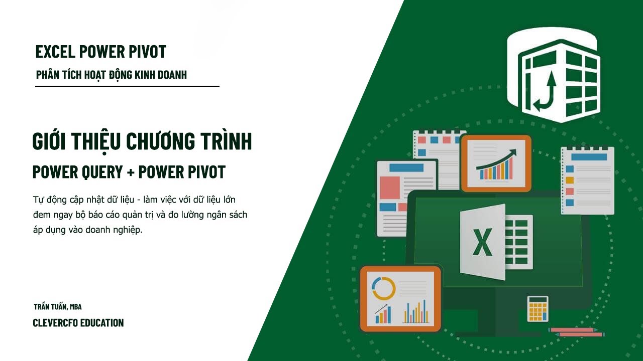 Khóa đào tạo online - Power Pivot phân tích hoạt động kinh doanh