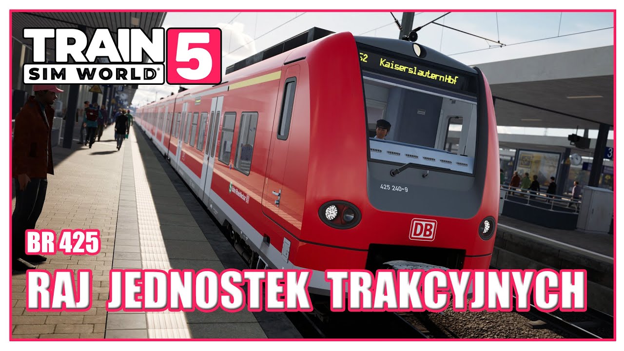 Raj jednostek trakcyjnych | Lokomotywa BR 425 | Train Sim World 5 po polsku | Symulator kolejowy