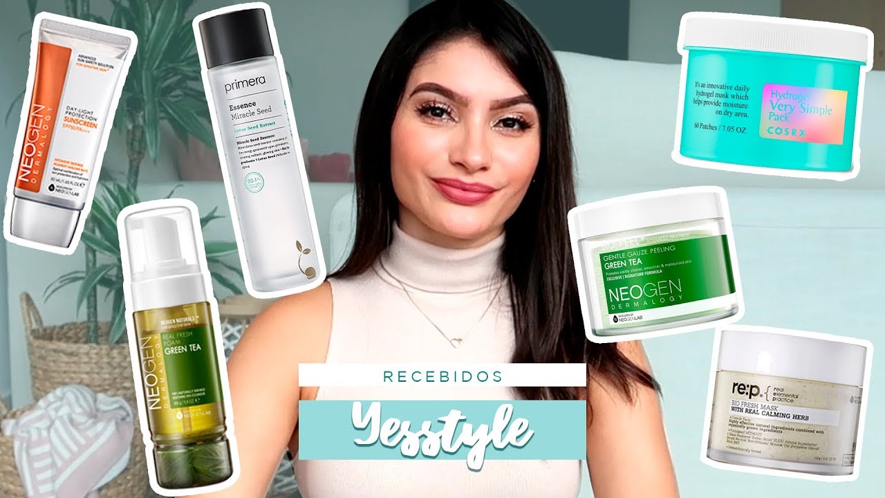K-Beauty Haul | Recebidos YESSTYLE  | Skinenthusiast | Thamires Nascimento