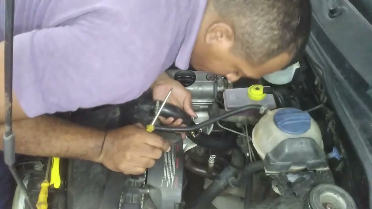 Instalação / adaptação do sensor de temperatura no gol