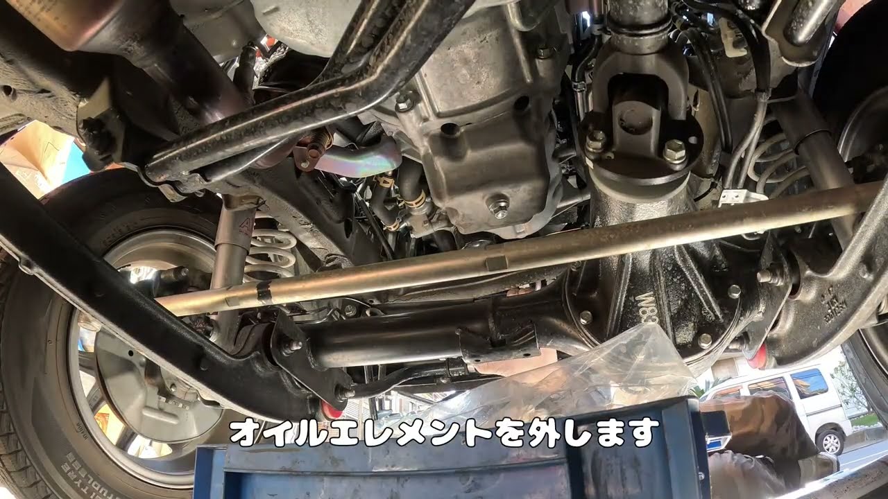 ジムニーちゃんねるJB64オイル交換#応援お願いします #jimny #jb64#jimny #samurai #jb23w＃オイル交換＃ジムニーおじさん