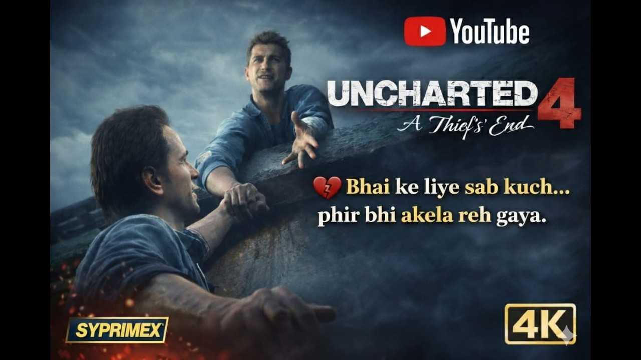 Most Emotional Moment | Uncharted 4 | Story Gameplay