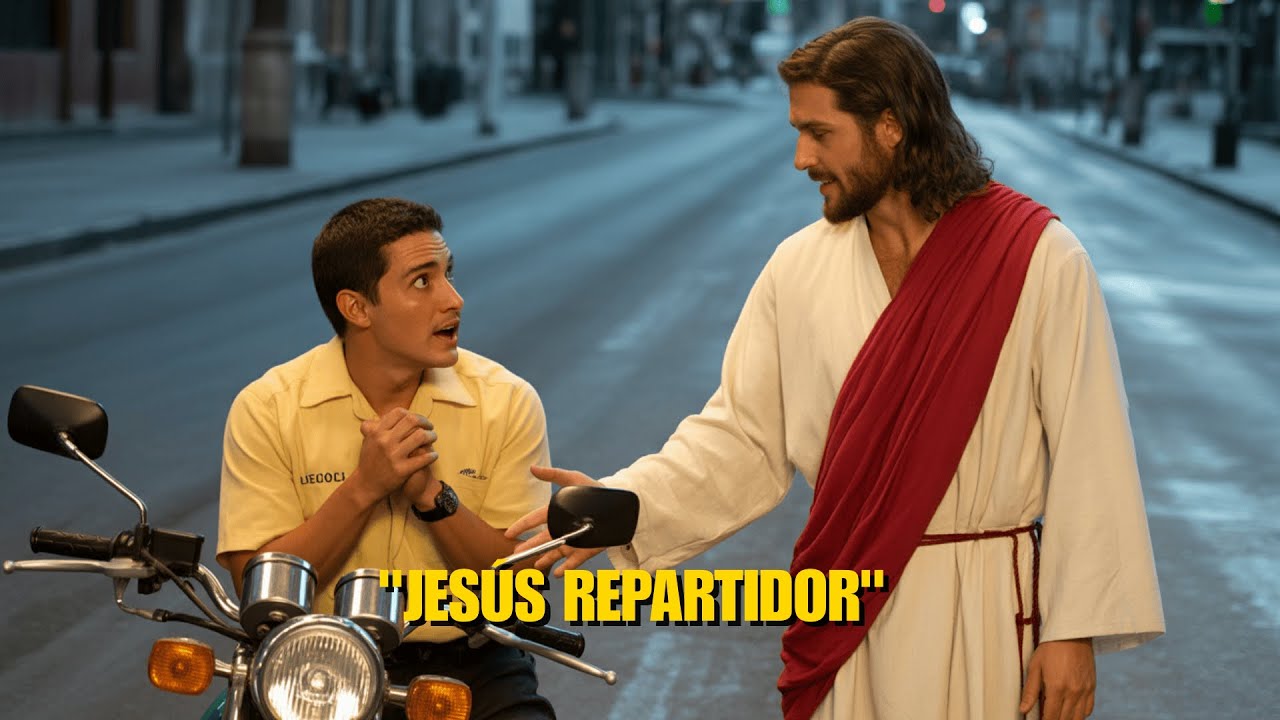 UN REPARTIDOR CONOCIÓ A UN EXTRAÑO EN LA MADRUGADA... ERA JESÚS