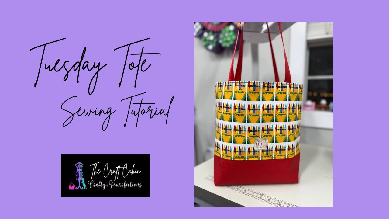 Tuesday Tote Sewing Tutorial-a Knotted Threads Co. Pattern