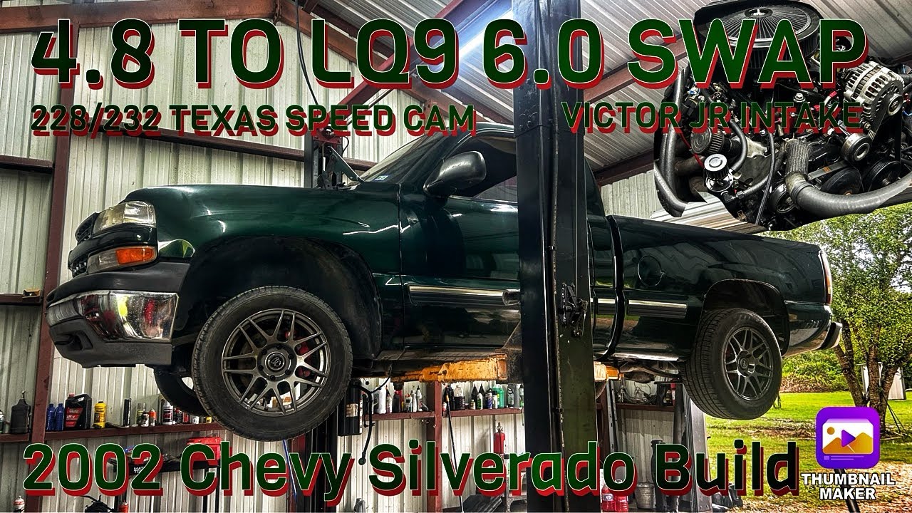 2002 CHEVY SILVERADO BUILD (4.8 НА LQ9 6.0 МЕНЯЮТСЯ!!!) 228/232 CAM
