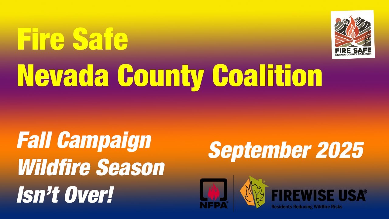 Fire Safe Nevada County Coalition - September 2026